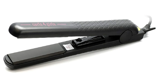 Billede fra myndighedens meddelelse af det tilbagekaldte produkt CURLS 4 GIRLS CERAMIC FLAT IRON. Årsag: OKTILTAG.