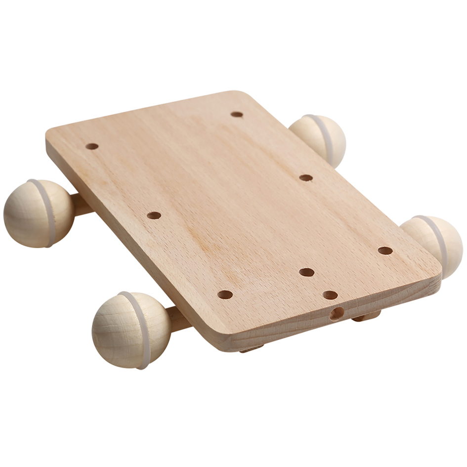 Billede fra myndighedens meddelelse af det tilbagekaldte produkt Trækvogn - Go handmade. Årsag: OKTILTAG.