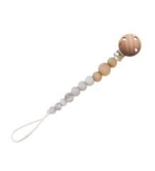 Billede fra myndighedens meddelelse af det tilbagekaldte produkt BabyBubbles Suttekæde, Make a wish. Årsag: OVERTRÆD.