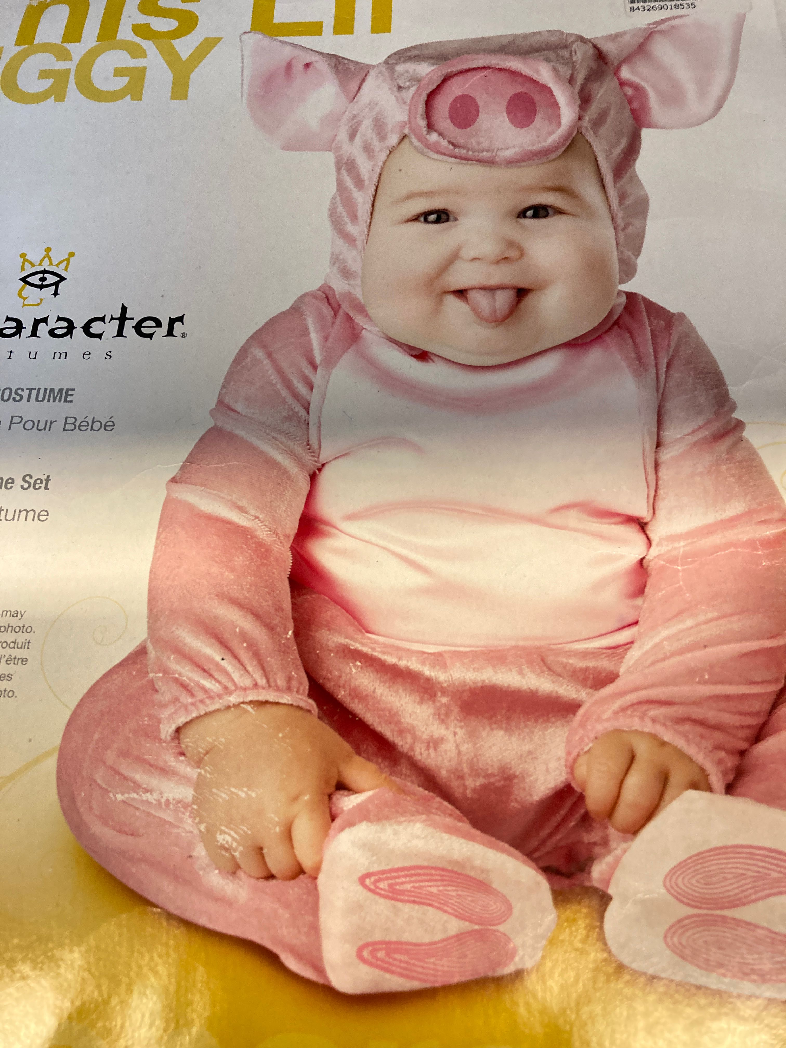 Billede fra myndighedens meddelelse af det tilbagekaldte produkt Baby gris Incharcater. Årsag: OKTILTAG.