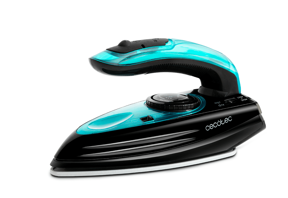 Billede fra myndighedens meddelelse af det tilbagekaldte produkt Electrolux EDBT800 Travel Steam Iron. Årsag: OKTILTAG.