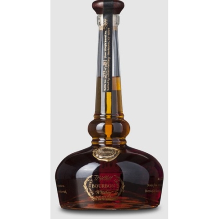 Billede fra myndighedens meddelelse af det tilbagekaldte produkt Willett Pot Still Reserve 47%, 75 cl. Årsag: OKTILTAG.
