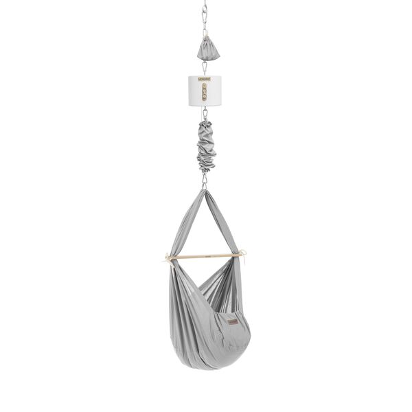 Billede fra myndighedens meddelelse af det tilbagekaldte produkt Opdatering til tidligere opslag fra 29. august 2022 - Nonomo® Swinging Hammock. Årsag: OKTILTAG.
