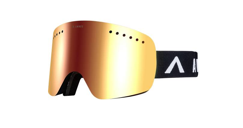 Billede fra myndighedens meddelelse af det tilbagekaldte produkt Annox Flight Frameless Ski/Snowboard Goggles. Årsag: OKTILTAG.