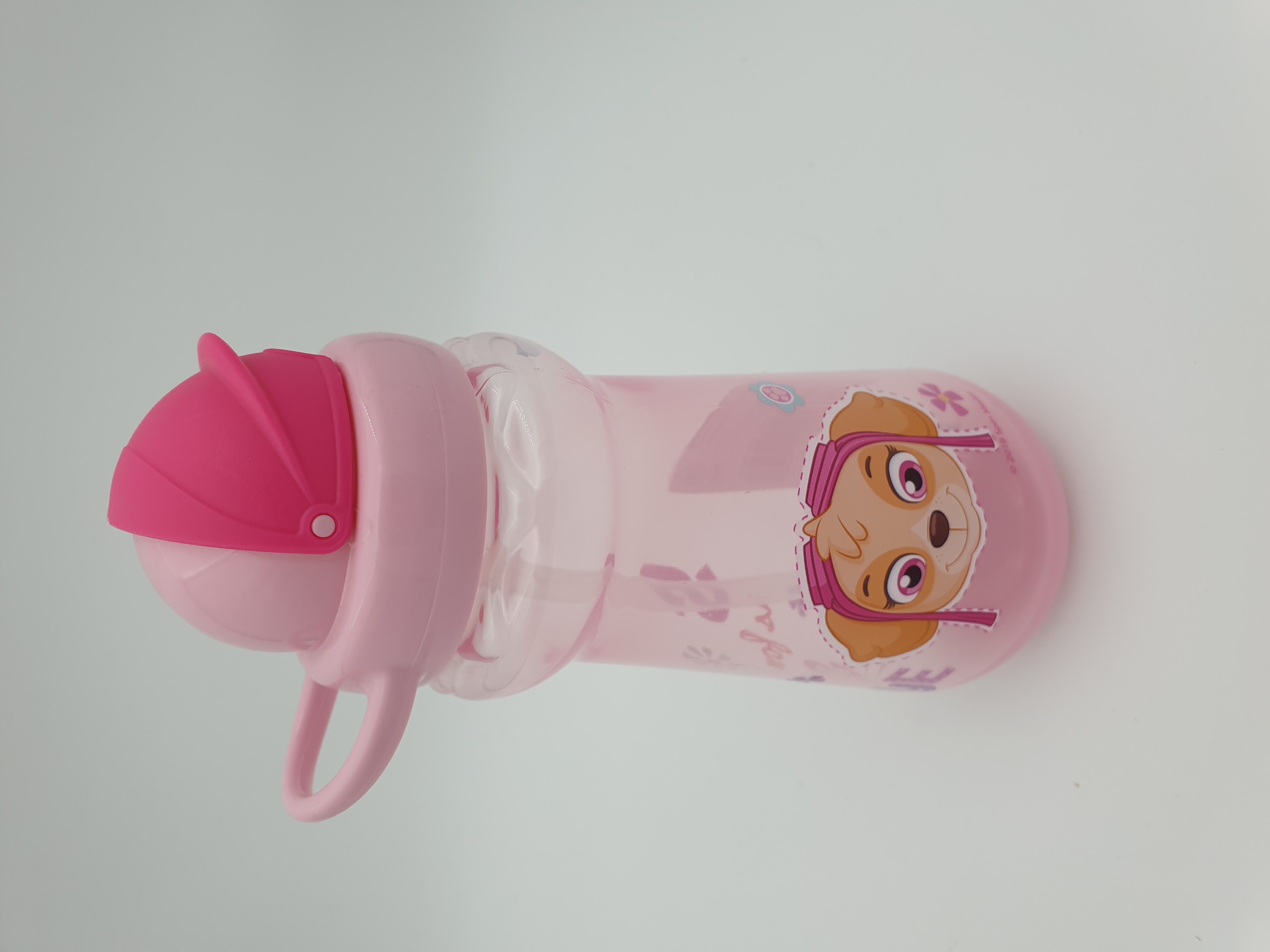 Billede fra myndighedens meddelelse af det tilbagekaldte produkt Paw Patral - Lyserød. Årsag: OKTILTAG.