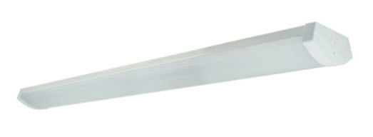 Billede fra myndighedens meddelelse af det tilbagekaldte produkt Integral 5FT Twin Power Switchable CCT Diffusalite LED Batten. Årsag: OKTILTAG.