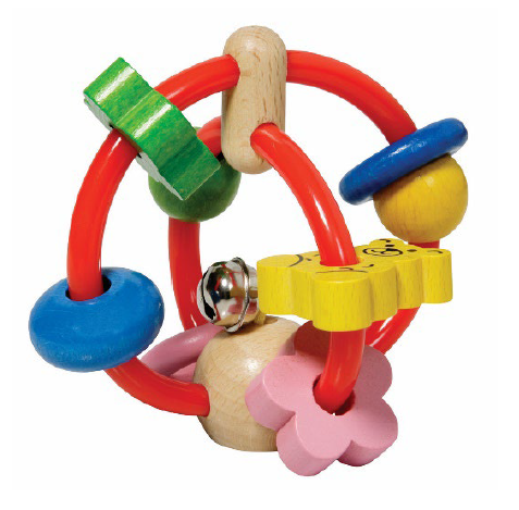 Billede fra myndighedens meddelelse af det tilbagekaldte produkt KREA Flexkugle. Årsag: OKTILTAG.