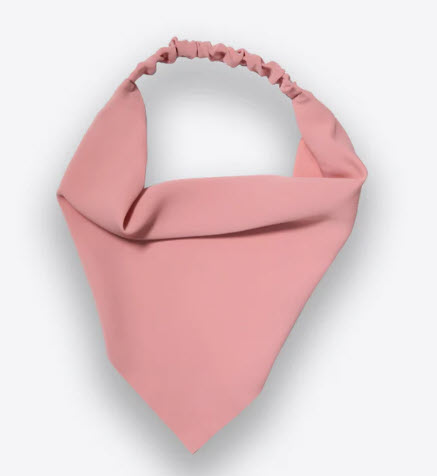 Billede fra myndighedens meddelelse af det tilbagekaldte produkt Yrsa Hårbånd - Pink. Årsag: OKTILTAG.
