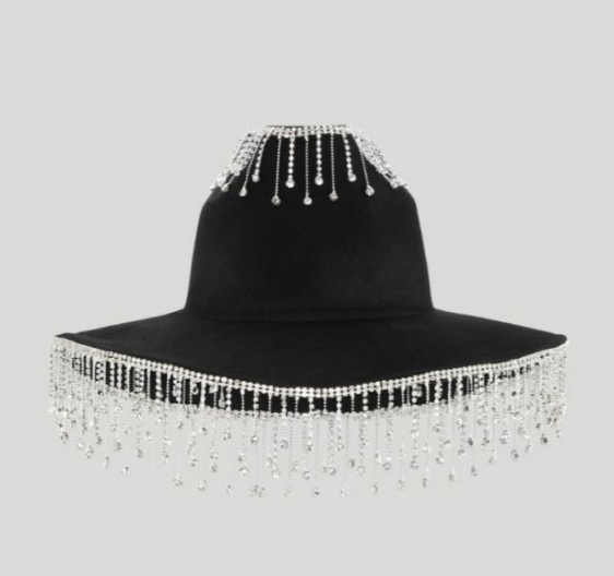 Billede fra myndighedens meddelelse af det tilbagekaldte produkt Cowboy Hat Black. Årsag: OVERTRÆD.