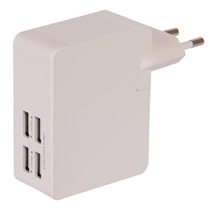 Billede fra myndighedens meddelelse af det tilbagekaldte produkt Pins plugs - AC Charger. Årsag: OKTILTAG.