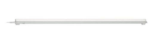 Billede fra myndighedens meddelelse af det tilbagekaldte produkt Nielsen Armatur 15W LED, Hvid. Årsag: OKTILTAG.