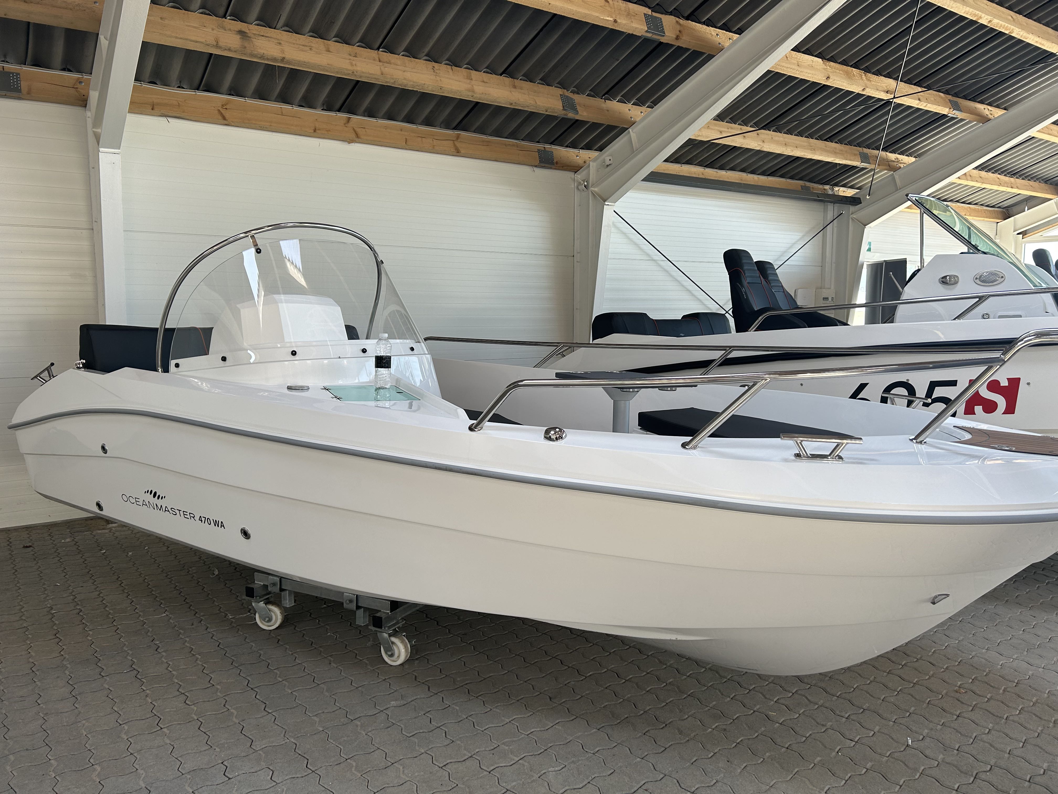 Billede fra myndighedens meddelelse af det tilbagekaldte produkt Oceanmaster 470 WA. Årsag: OVERTRÆD.