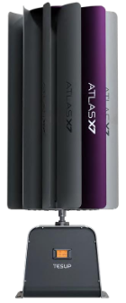 Billede fra myndighedens meddelelse af det tilbagekaldte produkt Atlas X7. Årsag: OKTILTAG.