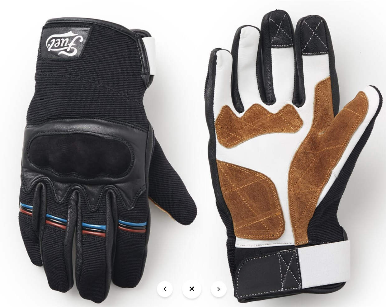 Billede fra myndighedens meddelelse af det tilbagekaldte produkt "RALLY RAID" GLOVES. Årsag: OKTILTAG.