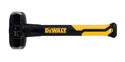 Billede fra myndighedens meddelelse af det tilbagekaldte produkt DeWalt/Stanley glasfiberforhammer. Årsag: OKTILTAG.