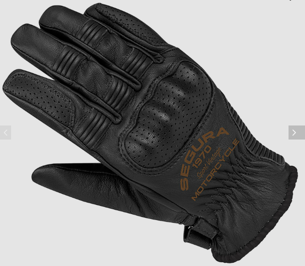 Billede fra myndighedens meddelelse af det tilbagekaldte produkt SEGURA CASSIDY HANDSKER. Årsag: OKTILTAG.