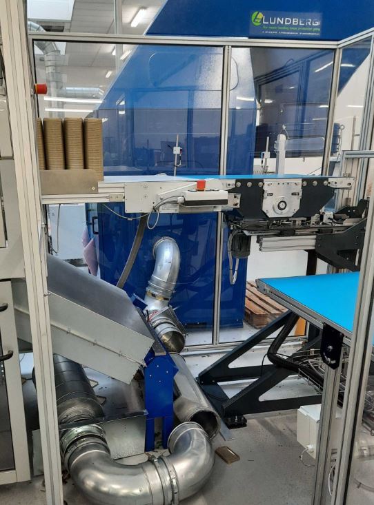 Billede fra myndighedens meddelelse af det tilbagekaldte produkt Automatisk maskinanlæg. Årsag: OKTILTAG.