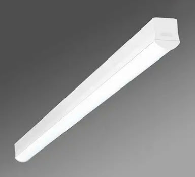Billede fra myndighedens meddelelse af det tilbagekaldte produkt LED armatur Regiolux ILG/1200 LED 3800 830 ET. Årsag: OVERTRÆD.