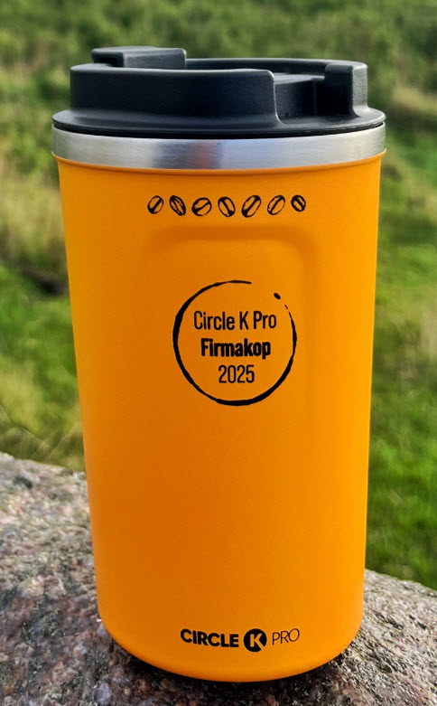 Billede fra myndighedens meddelelse af det tilbagekaldte produkt Circle K Pro Firmakop 2025. Årsag: OVERTRÆD.