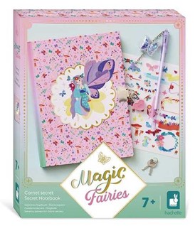 Billede fra myndighedens meddelelse af det tilbagekaldte produkt Dagbogssæt - Magic Fairies. Årsag: OVERTRÆD.