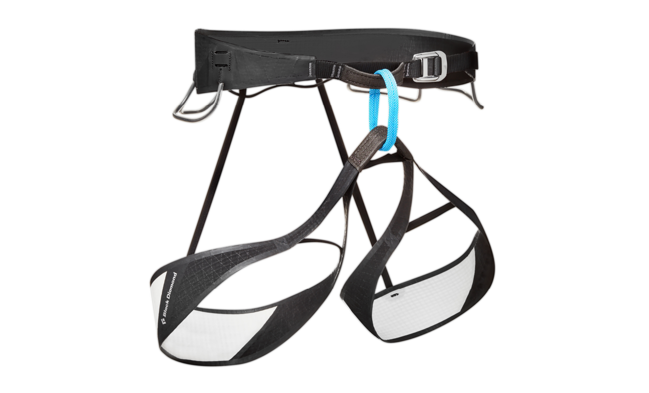 Billede fra myndighedens meddelelse af det tilbagekaldte produkt Black Diamond VISION HARNESS. Årsag: OVERTRÆD.