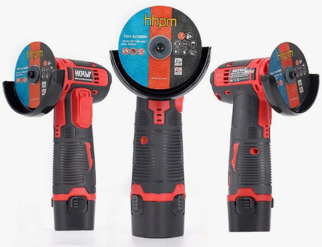 Billede fra myndighedens meddelelse af det tilbagekaldte produkt Hormy 12V Mini Cutting Machine Single Battery Kit. Årsag: OVERTRÆD.