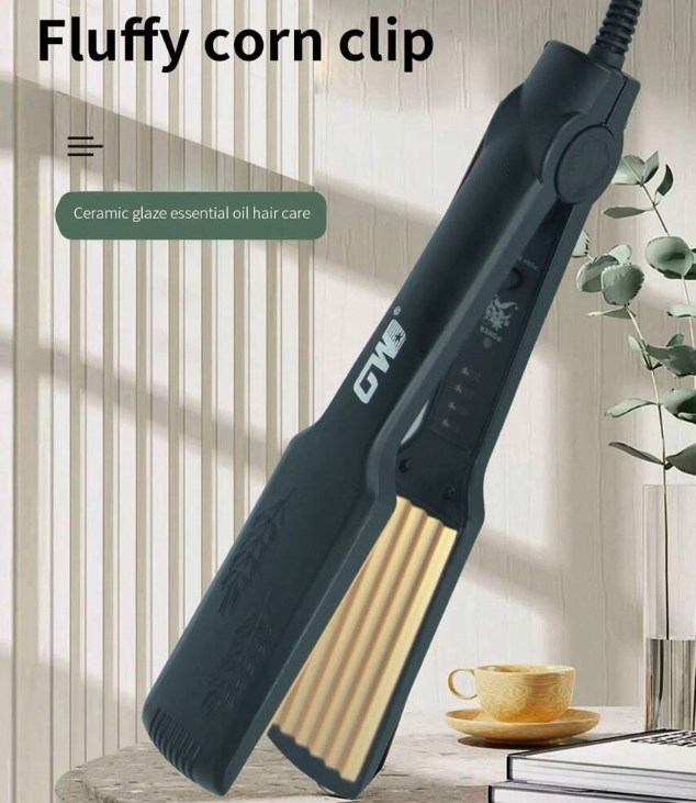 Billede fra myndighedens meddelelse af det tilbagekaldte produkt GW Mini Flat Iron Adjustable Temperature, Travel-Size. Årsag: OVERTRÆD.