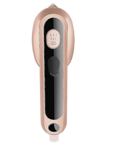 Billede fra myndighedens meddelelse af det tilbagekaldte produkt Portable Steam Iron. Årsag: OVERTRÆD.