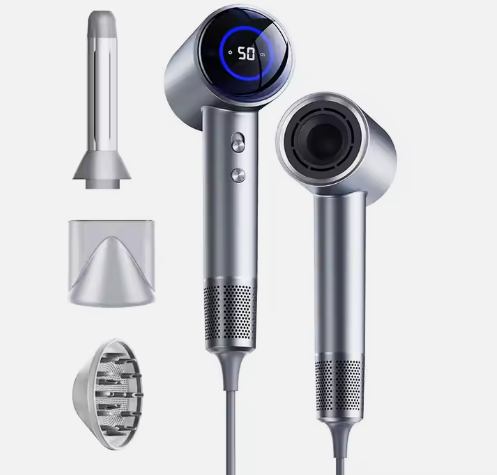 Billede fra myndighedens meddelelse af det tilbagekaldte produkt Custom Hair Dryers Professional Salon. Årsag: OVERTRÆD.