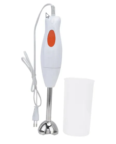 Billede fra myndighedens meddelelse af det tilbagekaldte produkt 500ml Electric Hand Blender. Årsag: OVERTRÆD.