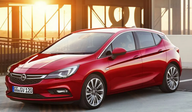 Billede fra myndighedens meddelelse af det tilbagekaldte produkt Opel - Signum / Vectra / Astra / Cascada / Meriva / Zafira / Mokka. Årsag: OVERTRÆD.