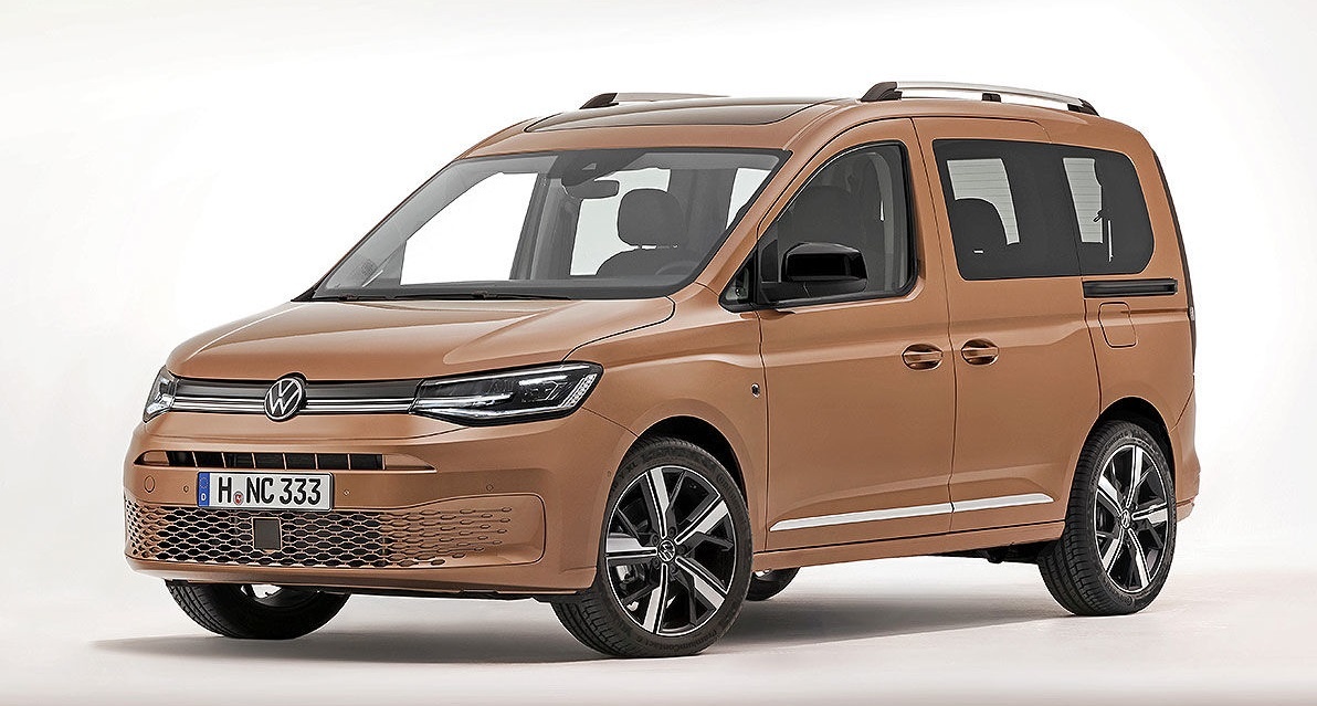 Billede fra myndighedens meddelelse af det tilbagekaldte produkt Volkswagen, Caddy. Årsag: OVERTRÆD.
