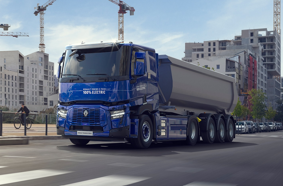 Billede fra myndighedens meddelelse af det tilbagekaldte produkt Renault Trucks - T-BEV / C-BEV. Årsag: OVERTRÆD.