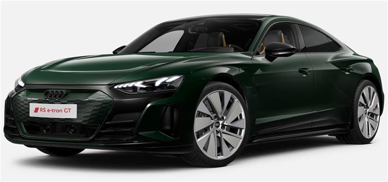Billede fra myndighedens meddelelse af det tilbagekaldte produkt Audi - e-tron GT. Årsag: OVERTRÆD.