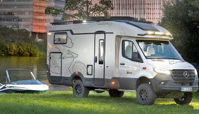 Billede fra myndighedens meddelelse af det tilbagekaldte produkt Eura Mobil - Model: XTURA. Årsag: OVERTRÆD.