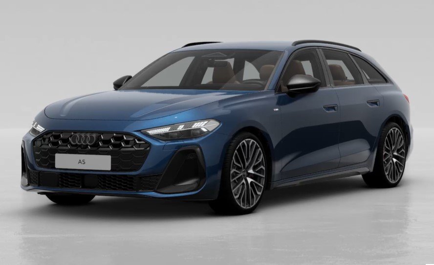Billede fra myndighedens meddelelse af det tilbagekaldte produkt Audi A5. Årsag: OVERTRÆD.