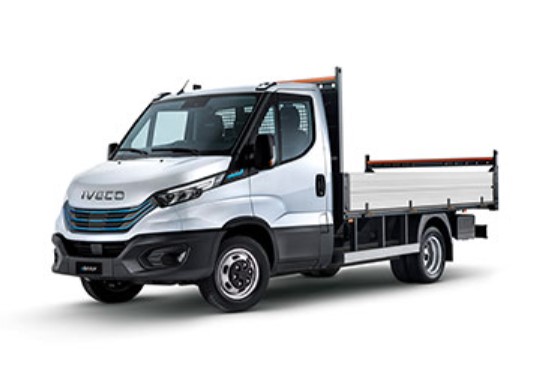 Billede fra myndighedens meddelelse af det tilbagekaldte produkt Iveco - Model: EDAILY MY22 - EDAILY MY24. Årsag: OVERTRÆD.