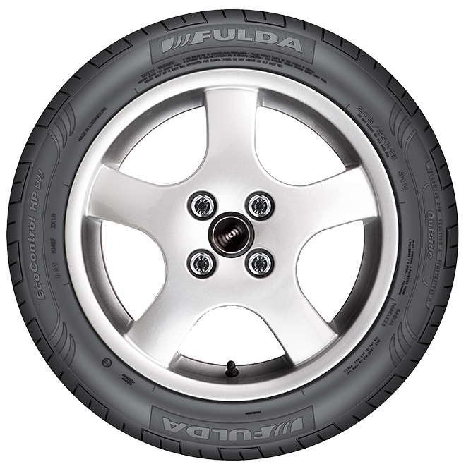 Billede fra myndighedens meddelelse af det tilbagekaldte produkt Fulda - 225/50R18 99W ECOCONTROL HP2 XL. Årsag: OVERTRÆD.