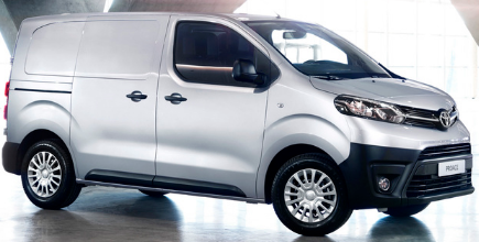Billede fra myndighedens meddelelse af det tilbagekaldte produkt Toyota - Proace, Proace Verso, Proace City and Proace City Verso. Årsag: OVERTRÆD.