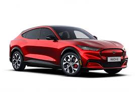 Billede fra myndighedens meddelelse af det tilbagekaldte produkt Ford - Mach-E. Årsag: OVERTRÆD.