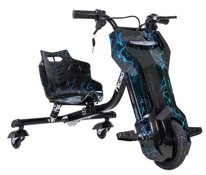 Billede fra myndighedens meddelelse af det tilbagekaldte produkt Nitrox Drift Trike - Model: 99300182. Årsag: OVERTRÆD.