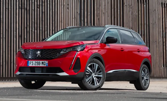 Billede fra myndighedens meddelelse af det tilbagekaldte produkt Peugeot - 3008 V3, 5008 V3. Årsag: OVERTRÆD.