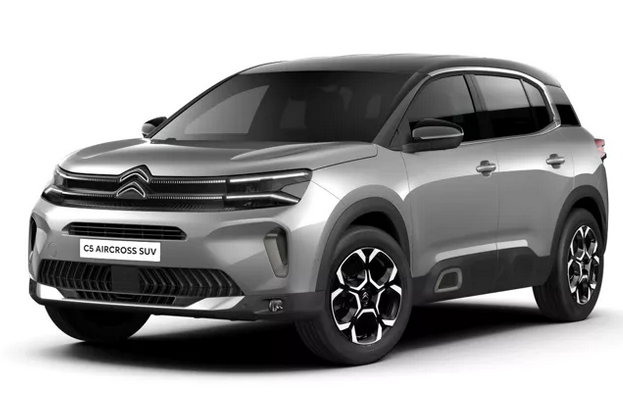 Billede fra myndighedens meddelelse af det tilbagekaldte produkt CITROEN - C5 Aircross. Årsag: OVERTRÆD.