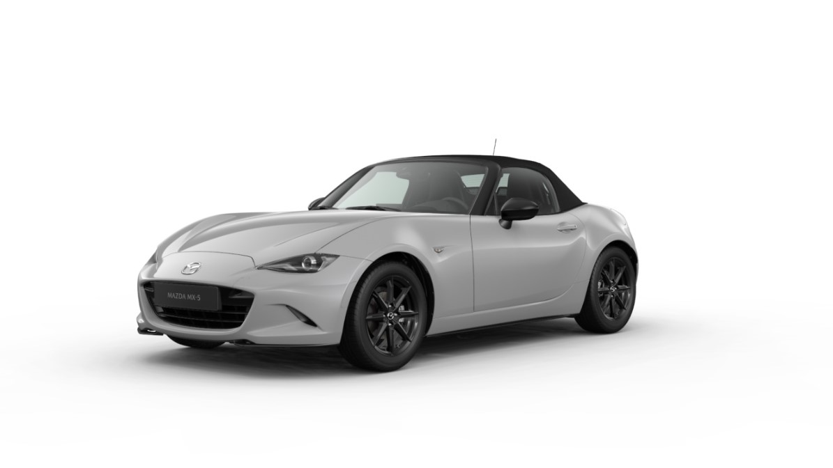 Billede fra myndighedens meddelelse af det tilbagekaldte produkt Mazda - Model MX-5. Årsag: OVERTRÆD.