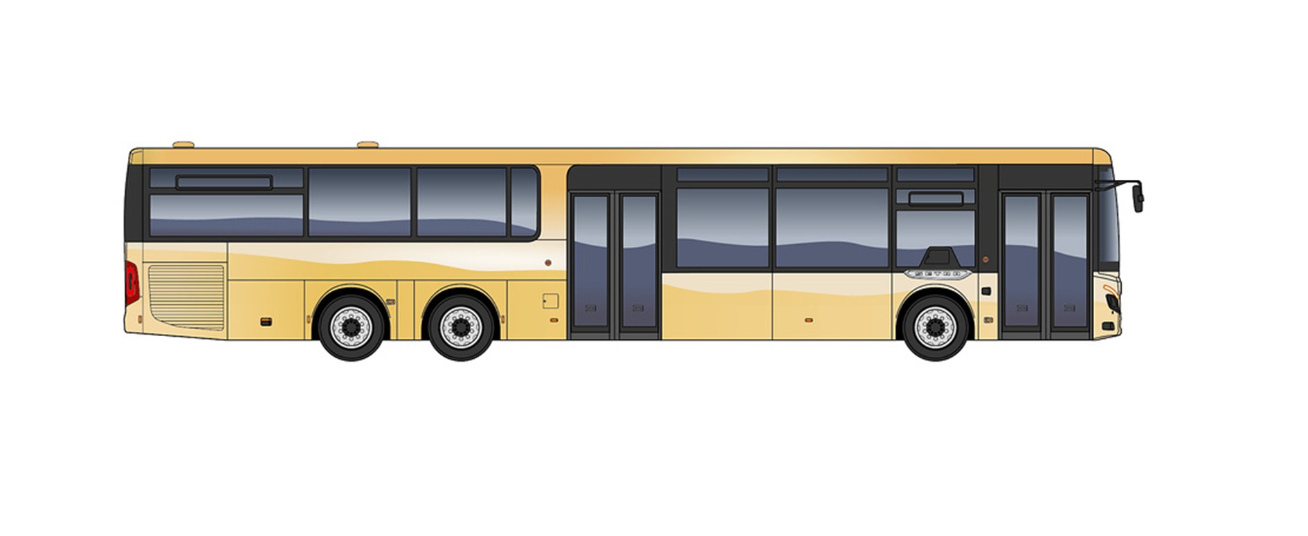 Billede fra myndighedens meddelelse af det tilbagekaldte produkt Setra - Model: S 515 LE, S 516 LE, S 518 LE. Årsag: OVERTRÆD.