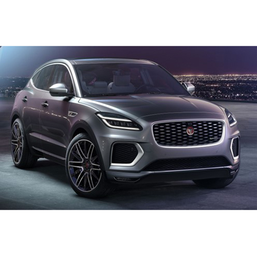Billede fra myndighedens meddelelse af det tilbagekaldte produkt Jaguar - Model: E-PACE. Årsag: OVERTRÆD.