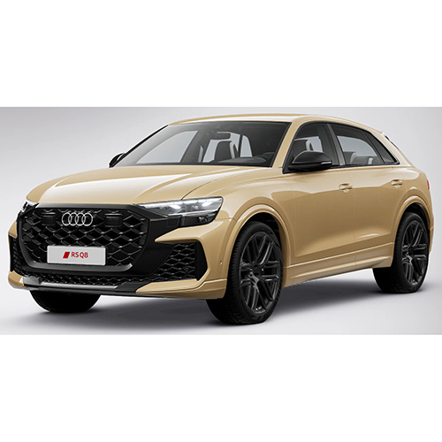 Billede fra myndighedens meddelelse af det tilbagekaldte produkt Audi - Model: RS Q8. Årsag: OVERTRÆD.