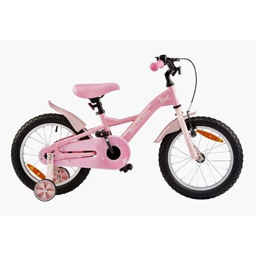 Billede fra myndighedens meddelelse af det tilbagekaldte produkt Biltema - Kid Single Speed. Årsag: OVERTRÆD.