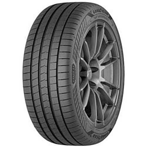 Billede fra myndighedens meddelelse af det tilbagekaldte produkt 225/45R17 94Y Eagle F1 Asymmetric 6. Årsag: OVERTRÆD.