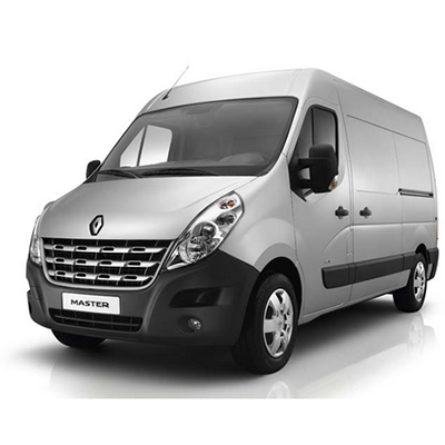 Billede fra myndighedens meddelelse af det tilbagekaldte produkt Renault Trucks - Model: Master III. Årsag: OVERTRÆD.